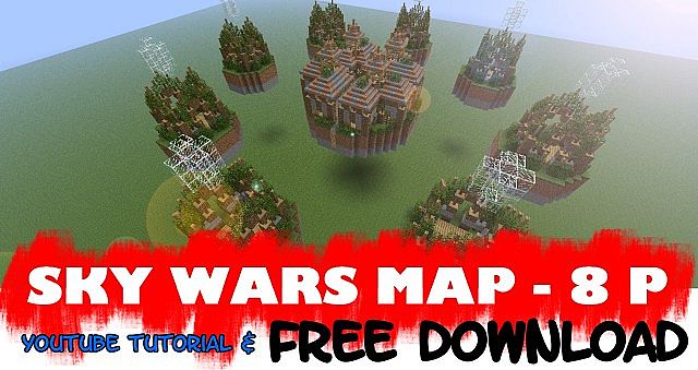 Minecraft Sky Wars Map Download